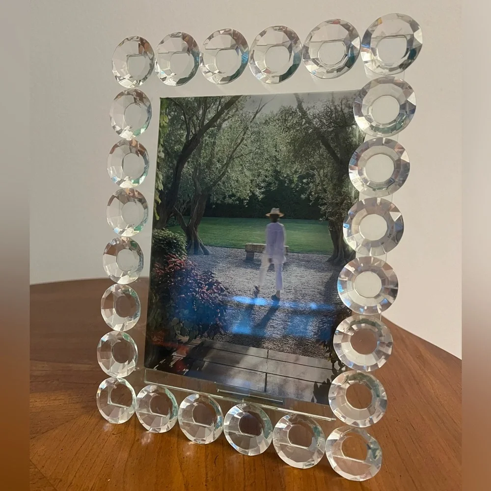 Z Gallerie 5x7 Picture Frame with Crystal Accents